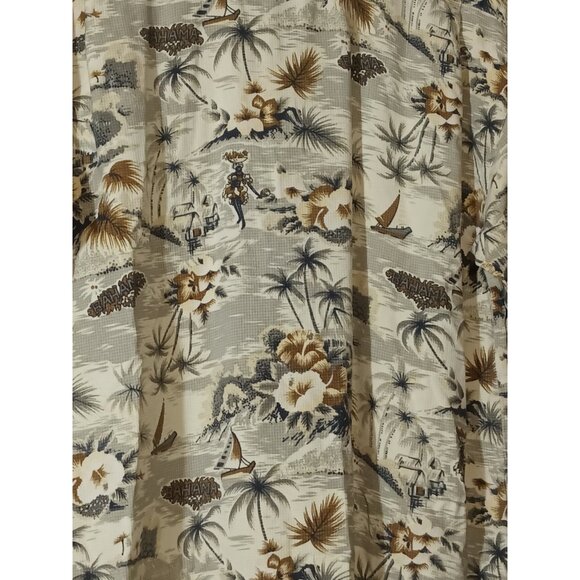 Tommy Bahama Hawaiian Silk Shirt Mens L  Island Native - Picture 4 of 6